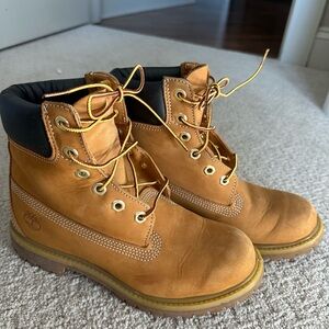 Timberland Honey Leather Boots